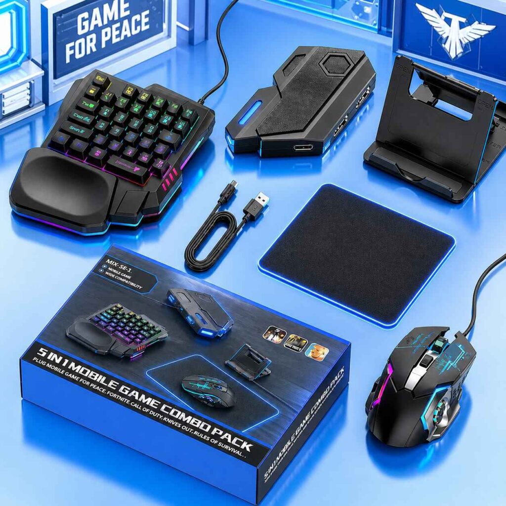 ORVION BattleX 5-in-1 Mobile Gaming Kit — photo 1