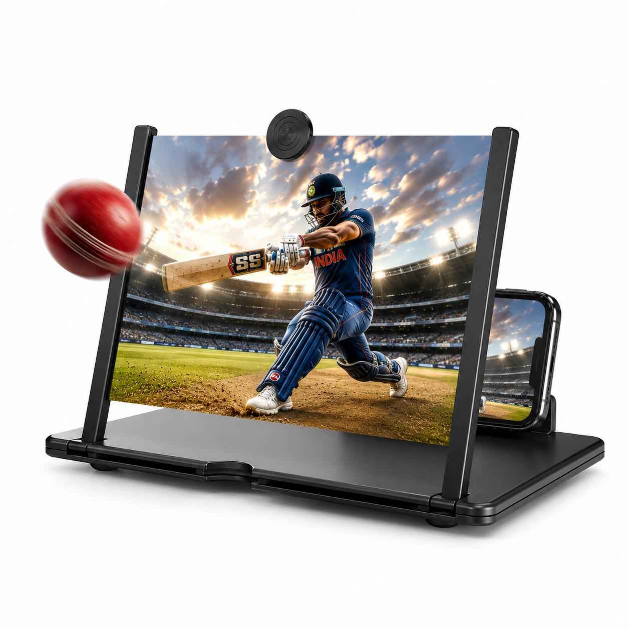 Orvion CineMax 3D Screen Amplifier – Foldable Mobile Phone Magnifier